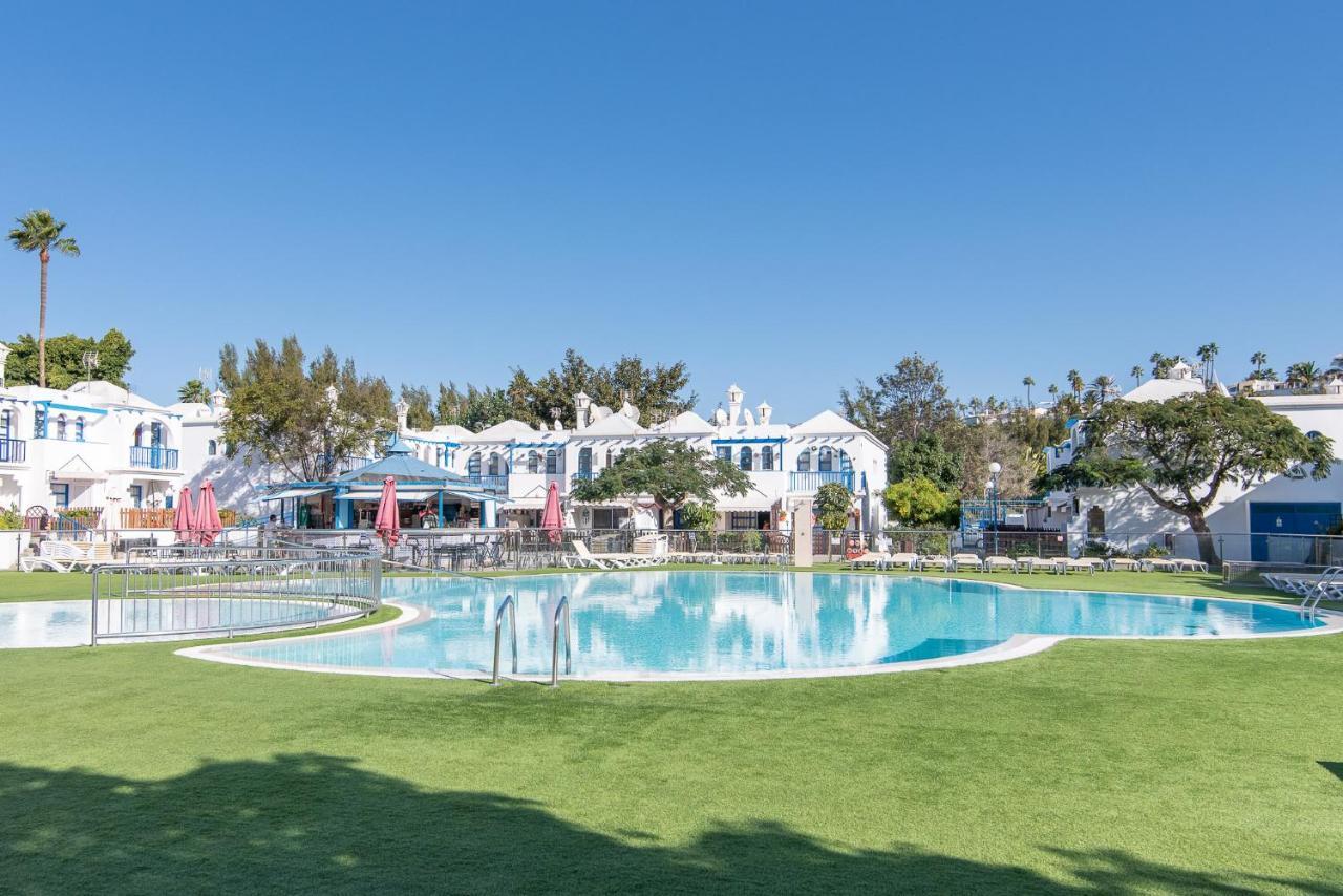 Duplex Poolside Playa Del Ingles Villa Exterior photo