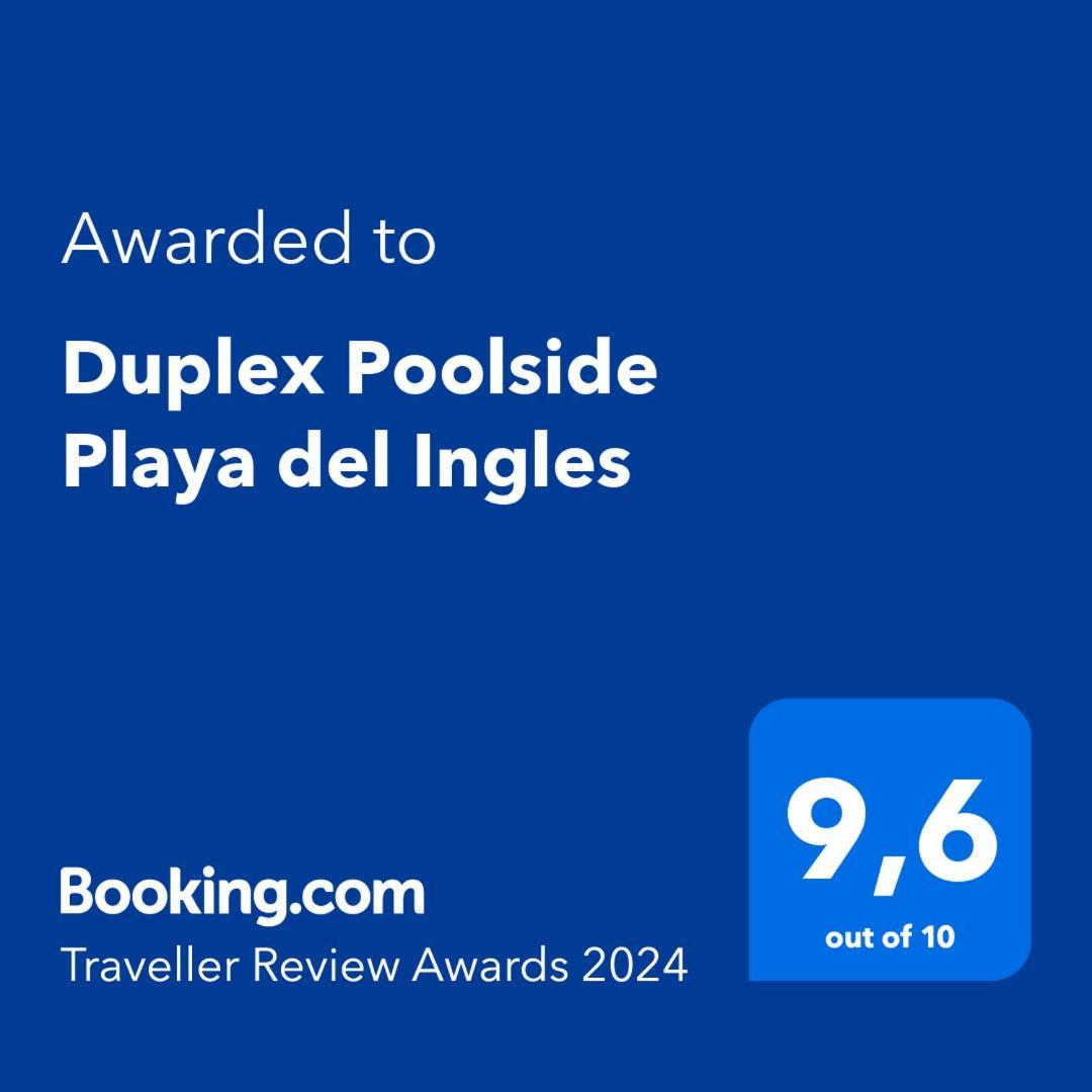 Duplex Poolside Playa Del Ingles Villa Exterior photo